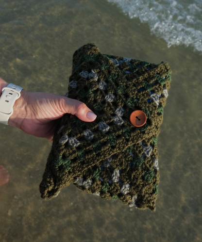 Pochette à livre en crochet  – Faits main | Khayti