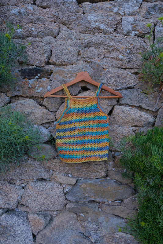 Top coloré – Faits main | Khayti
