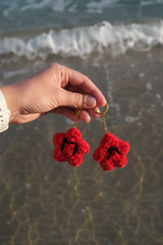 Porte-clé en crochet personnalisable – Fait main | Khayti